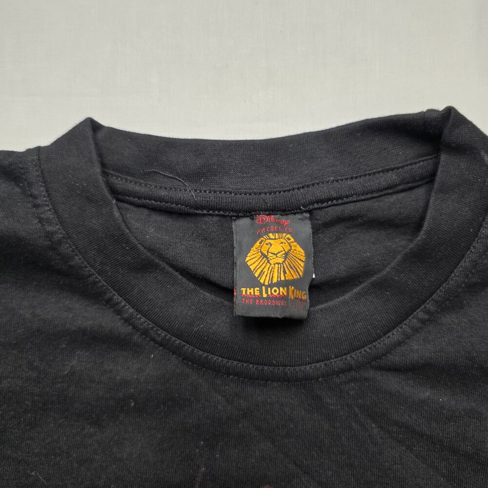 The Lion King Shirt The Broadway Musical Sydney Australia Medium Black Tee - Picture 3 of 8